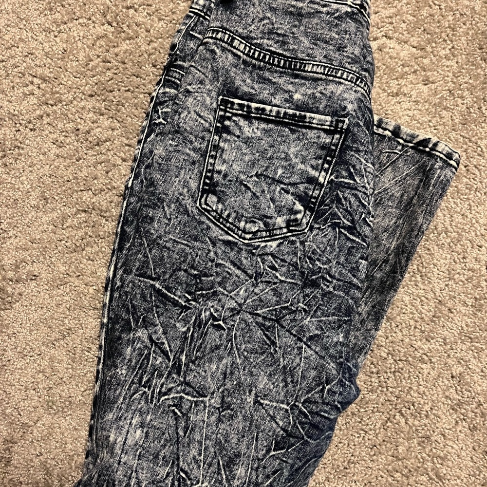 Ripped High Waist Skinny Jeans